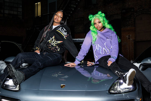 PRE-ORDER BLACK FLAME HOODIE